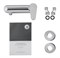 WONZON & WOGHAND Смеситель для душа BALANCE, Хром (WW-054101-CR) WW-054101-CR