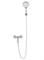 WONZON & WOGHAND Смеситель для душа , Хром (WW-B2585-CR) WW-B2585-CR