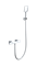 WONZON & WOGHAND Смеситель для душа с термостатом STAY 3, Хром (WW-B2062-A-CR) WW-B2062-A-CR