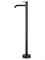 WONZON & WOGHAND Смеситель для раковины напольного монтажа STICK, Темный графит (WW-88649905-BGM) WW-88649905-BGM