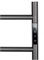 WONZON & WOGHAND Полотенцесушитель электрический BONN, Темный графит (WW-AL404-GM) WW-AL404-GM