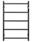 WONZON & WOGHAND Полотенцесушитель электрический BONN, Темный графит (WW-AL405-GM) WW-AL405-GM