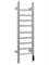 WONZON & WOGHAND Полотенцесушитель электрический BONN, Хром (WW-AL4092-CR) WW-AL4092-CR