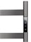 WONZON & WOGHAND Полотенцесушитель электрический ESSEN, Темный графит (WW-A404-GM) WW-A404-GM
