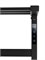 WONZON & WOGHAND Полотенцесушитель электрический FRANKFURT, Черный матовый (WW-A1029-MB) WW-A1029-MB