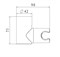 WONZON & WOGHAND Настенный держатель , Хром (WW-994224-CR) WW-994224-CR