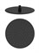 WONZON & WOGHAND Верхний душ , Черный матовый (WW-88DP04-MB) WW-88DP04-MB