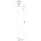 WONZON & WOGHAND Потолочная трубка 22*300мм , Хром (WW-SA07-30-CR) WW-SA07-30-CR