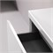 AM.PM Above База под раковину, подвесная, 2 ящика, 80 см, белый глянец M9XFHX0802WG