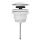 AZARIO Донный клапан для раковины, CLICK-CLACK, 1 1/4, латунь, белый (AZ-105-WHI-Н) AZ-105-WHI-Н