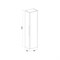 IDDIS Пенал подвесной, 40 см, белый, Клауд Икс (Cloud X), CLX40W0i97 CLX40W0i97