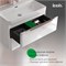 IDDIS Тумба подвесная, 80 см, белый, Клауд Икс (Cloud X), CLX80W0i95 подходит умыв. 0178000i28 CLX80W0i95