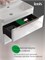 IDDIS Тумба подвесная, 80 см, белый, Клауд Икс (Cloud X), CLX80W0i95 подходит умыв. 0178000i28 CLX80W0i95
