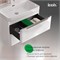 IDDIS Тумба с умывальником, подвесная, 70 см, белый, Клауд Икс (Cloud X), CLX70W0i95K подходит умыв. 0177000i28 CLX70W0i95K