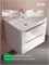 IDDIS Тумба с умывальником, подвесная, 70 см, белый, Клауд Икс (Cloud X), CLX70W0i95K подходит умыв. 0177000i28 CLX70W0i95K