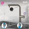 IDDIS PURBNPFi05N, Смеситель для кухни с фильтром и выдвижным изливом, сатин, Пьюр (Pure), ID PURBNPFi05N