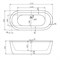 BELBAGNO BB12 Ванна акриловая отдельностоящая BB12