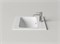 CERAMICA NOVA Раковина накладная мебельная Лючия (Lucia) CN6095 61x46,5x16,6 белый CN6095