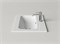 CERAMICA NOVA Раковина накладная мебельная Лючия (Lucia) CN6096 81x46,5x16,6 белый CN6096