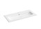 CERAMICA NOVA Раковина накладная мебельная Лючия (Lucia) CN6097 101x46,5x16,6 белый CN6097