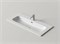 CERAMICA NOVA Раковина накладная мебельная Лючия (Lucia) CN6097 101x46,5x16,6 белый CN6097