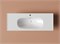 CERAMICA NOVA Раковина накладная мебельная Сабо (Sabo) CN13004 121x46,5x18,5 белый CN13004