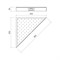 TIMO Полка угловая Caisa черный (91072/03) 91072/03