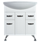 RUSH Тумба напольная 75 Белый глянец (д/раковины Style 75) (FIS18175W) FIS18175W