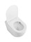 BELBAGNO Унитаз приставной безободковый с сиденьем и смывом TORNADO SFERA-TOR BB2141CB-TOR/SC BB2141CB-TOR/SC