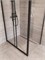 BELBAGNO Uno-195 Душевой уголок квадратный размер 100x100 см, двери раздвижные, профиль - черный матовый / стекло - прозрачное UNO-195-AF-31-100-C-NERO
