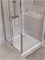 BELBAGNO Uno-195 Душевой уголок квадратный размер 90x90 см, двери раздвижные, профиль - хром / стекло - прозрачное UNO-195-AF-31-90-C-Cr