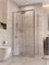BELBAGNO Uno-195 Душевой уголок прямоугольный размер 100x70 см, двери раздвижные, профиль - хром / стекло - прозрачное UNO-195-AH-1-100/70-C-Cr