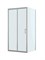 BELBAGNO Uno-195 Душевой уголок прямоугольный размер 100x90 см, двери раздвижные, профиль - хром / стекло - матовое UNO-195-AH-1-100/90-P-Cr