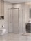 BELBAGNO Uno-195 Душевой уголок прямоугольный размер 110x90 см, двери раздвижные, профиль - хром / стекло - матовое UNO-195-AH-1-110/90-P-Cr