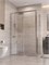 BELBAGNO Uno-195 Душевой уголок прямоугольный размер 130x80 см, двери раздвижные, профиль - хром / стекло - прозрачное UNO-195-AH-1-130/80-C-Cr
