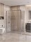 BELBAGNO Uno-195 Душевой уголок прямоугольный размер 140x70 см, двери раздвижные, профиль - хром / стекло - прозрачное UNO-195-AH-1-140/70-C-Cr