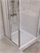 BELBAGNO Uno-195 Душевой уголок прямоугольный размер 100x90 см, двери раздвижные, профиль - хром / стекло - матовое UNO-195-AHF-31-100/90-P-Cr