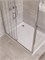 BELBAGNO Uno-195 Душевой уголок прямоугольный размер 110x100 см, двери раздвижные, профиль - хром / стекло - прозрачное UNO-195-AHF-31-110/100-C-Cr