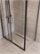 BELBAGNO Uno-195 Душевой уголок прямоугольный размер 120x80 см, двери раздвижные, профиль - черный матовый / стекло - прозрачное UNO-195-AHF-31-120/80-C-NERO