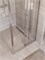 BELBAGNO Uno-195 Душевой уголок прямоугольный размер 80x90 см, двери раздвижные, профиль - хром / стекло - прозрачное UNO-195-AHF-31-80/90-C-Cr
