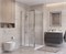BELBAGNO Uno-195 Душевой уголок прямоугольный размер 90x70 см, двери раздвижные, профиль - хром / стекло - прозрачное UNO-195-AHF-31-90/70-C-Cr