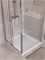 BELBAGNO Uno-195 Душевой уголок прямоугольный размер 90x70 см, двери раздвижные, профиль - хром / стекло - прозрачное UNO-195-AHF-31-90/70-C-Cr