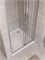 BELBAGNO Uno-195 Душевая дверь в нишу ширина 100 см, двери раздвижные, профиль - сатин / стекло - прозрачное UNO-195-BF-3-100-C-IN