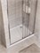 BELBAGNO Uno-195 Душевая дверь в нишу ширина 110 см, двери раздвижные, профиль - хром / стекло - прозрачное UNO-195-BF-3-110-C-Cr