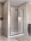 BELBAGNO Uno-195 Душевая дверь в нишу ширина 120 см, двери раздвижные, профиль - хром / стекло - матовое UNO-195-BF-3-120-P-Cr