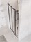BELBAGNO Uno-195 Душевая дверь в нишу ширина 90 см, двери раздвижные, профиль - черный матовый / стекло - прозрачное UNO-195-BF-3-90-C-NERO