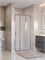 BELBAGNO Uno-195 Душевая дверь в нишу ширина 90 см, двери раздвижные, профиль - хром / стекло - матовое UNO-195-BF-3-90-P-Cr
