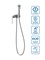 BELBAGNO BOHEME Гигиенический душ со смесителем, хром BOHEME-HGN-CRM BOHEME-HGN-CRM