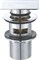BELBAGNO Донный клапан с системой Клик-клак с переливом, с квадратной крышкой - фото 44767