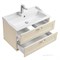 AQUATON Леон 80  Тумба под раковину подвесная AQUATON Леон 80